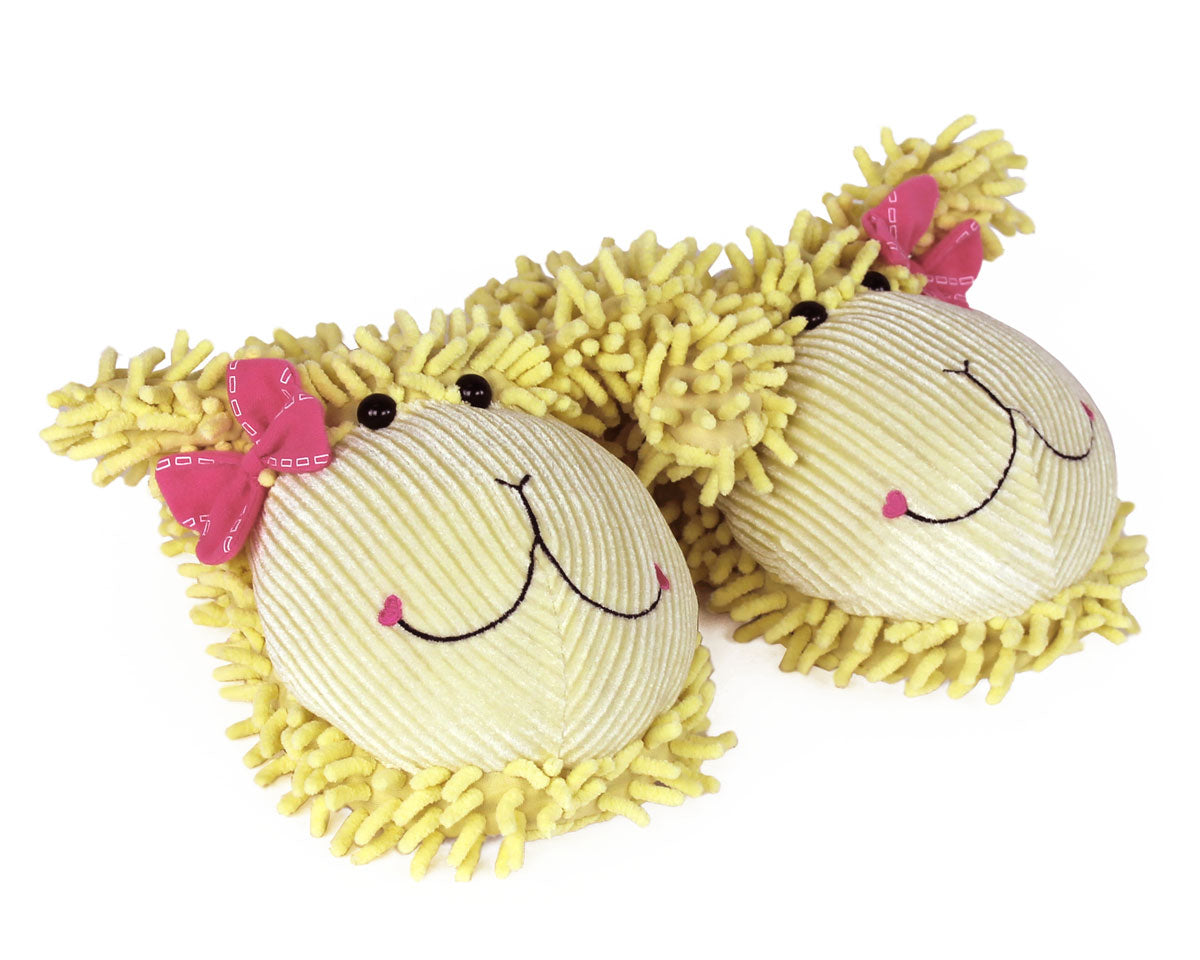 Fuzzy friends hot sale slippers uk